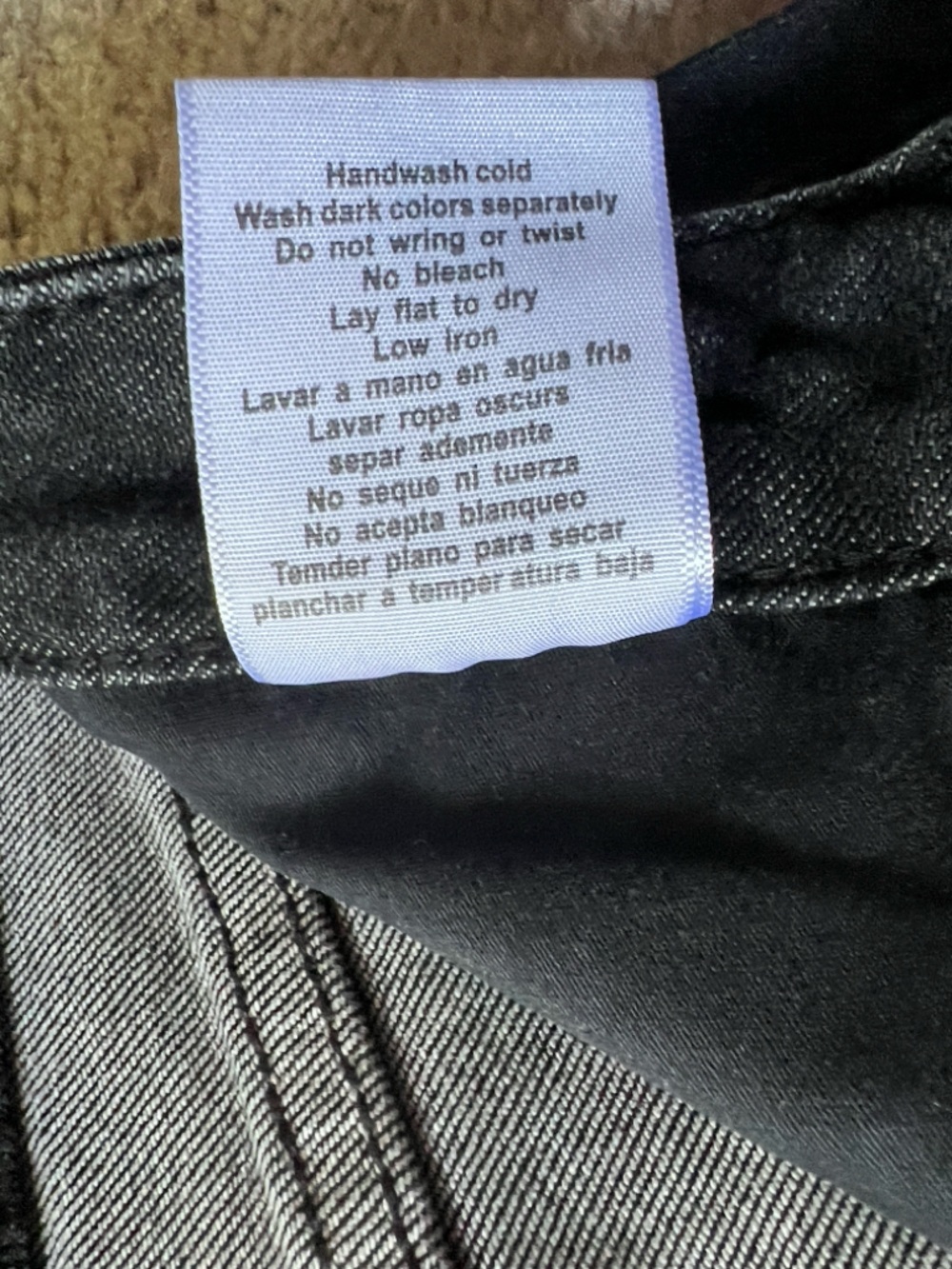 Judy Blue Black High Rise Straight Leg Jeans Sz 5/27 - Picture 12 of 12